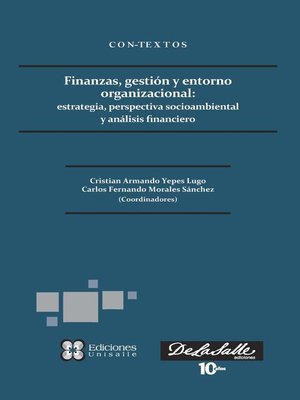 cover image of Finanzas, gestión y entorno organizacional